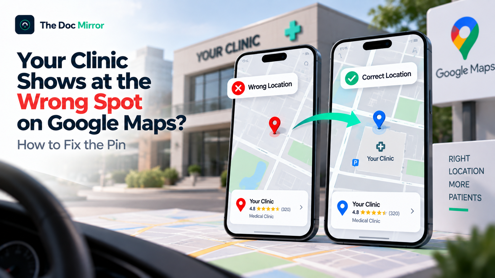 fix-wrong-google-maps-pin-clinic